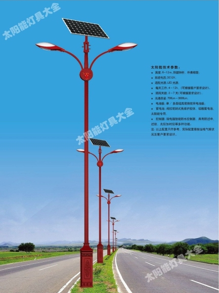肇庆市8 米太阳能路灯城市高杆灯路灯 - 推荐